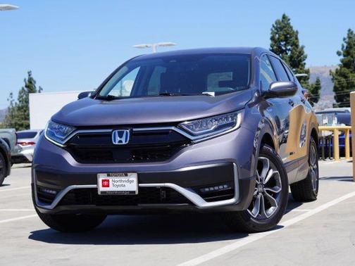 Sonic Gray Pearl 2021 Honda CR-V Hybrid EX-L