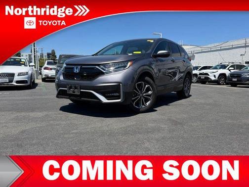 Sonic Gray Pearl 2021 Honda CR-V Hybrid EX-L