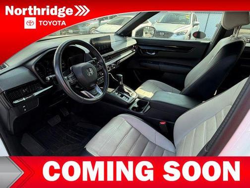 Platinum White Pearl 2023 Honda CR-V Hybrid Sport Touring AWD