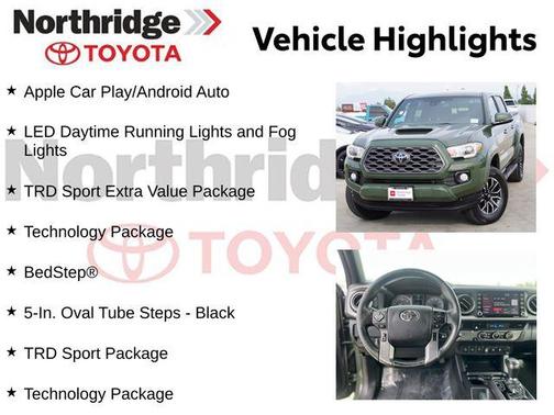 Army Green 2021 Toyota Tacoma TRD Sport