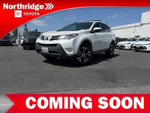 Blizzard Pearl 2015 Toyota RAV4 Limited