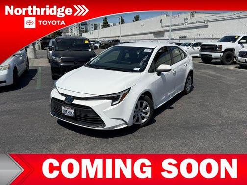 Ice Cap 2024 Toyota Corolla Hybrid LE