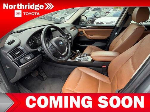 Space Gray Metallic 2017 BMW X3 xDrive28i