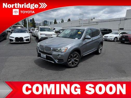 Space Gray Metallic 2017 BMW X3 xDrive28i