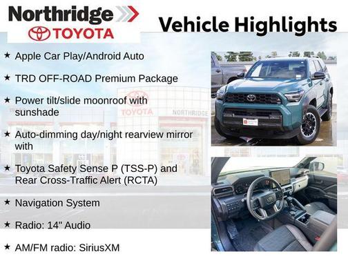 2025 Toyota 4Runner TRD Off Road Premium