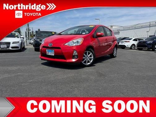 Absolutely Red 2014 Toyota Prius c Four