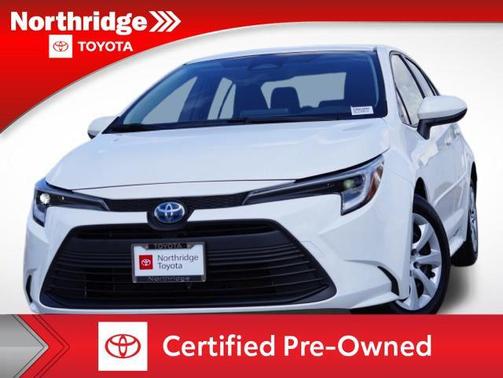 Ice Cap 2025 Toyota Corolla Hybrid LE