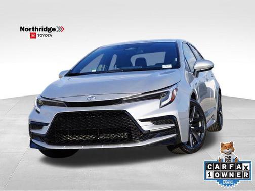 Classic Silver Metallic 2024 Toyota Corolla XSE
