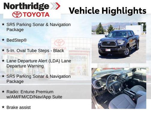 Magnetic Gray Metallic 2019 Toyota Tacoma SR5