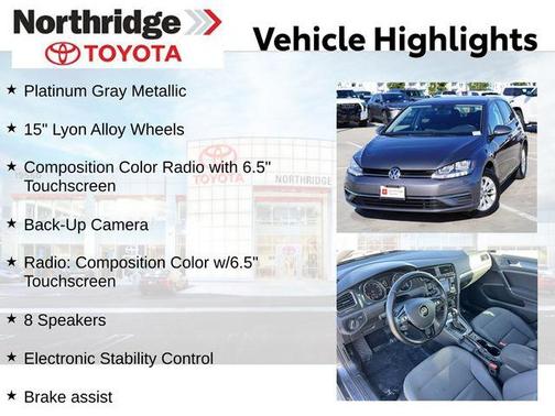 2018 Volkswagen Golf TSI S