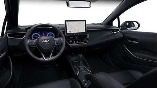 Celestite with Midnight Black Metallic roof 2026 Toyota Corolla XSE