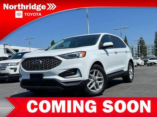 Oxford White 2024 Ford Edge SEL