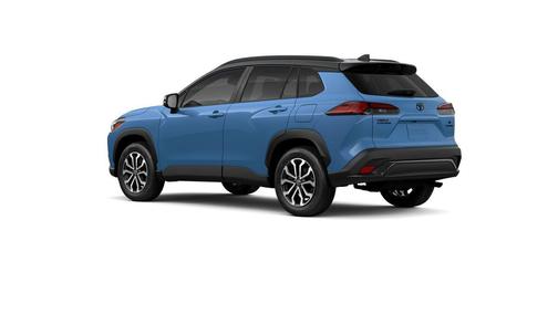 Cavalry Blue with Jet Black roof 2026 Toyota Corolla Hybrid SE