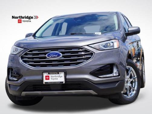 Carbonized Gray Metallic 2022 Ford Edge SEL