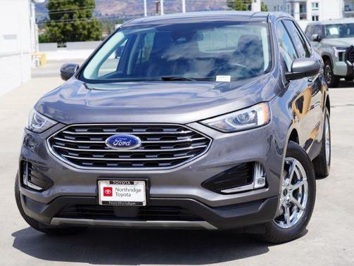 Carbonized Gray Metallic 2022 Ford Edge SEL