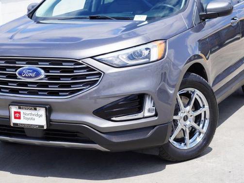 Carbonized Gray Metallic 2022 Ford Edge SEL
