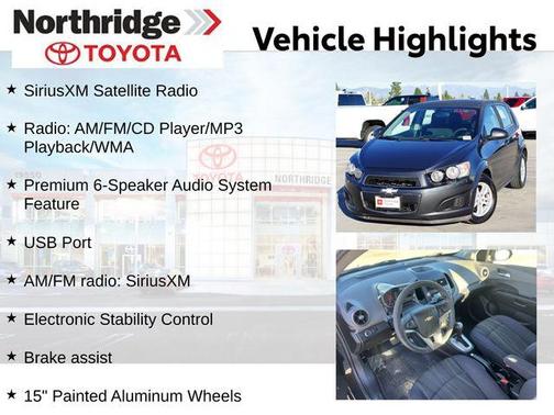 2015 Chevrolet Sonic LT