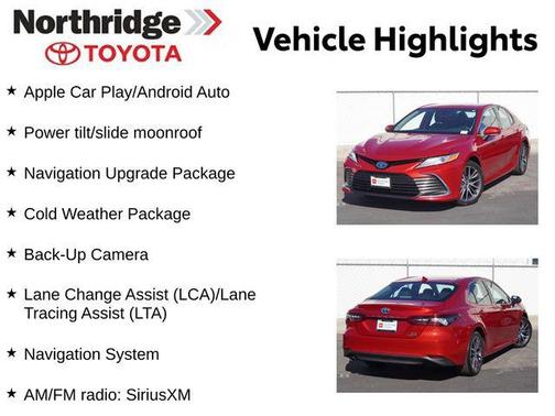 2024 Toyota Camry Hybrid XLE