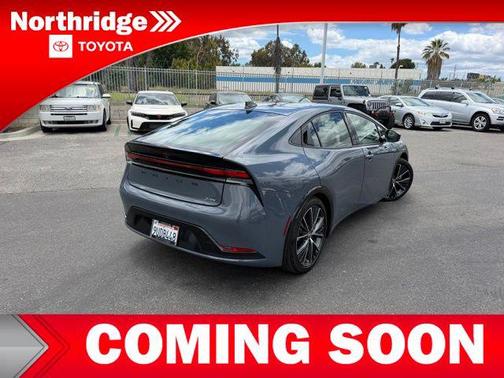 Gray 2025 Toyota Prius XLE