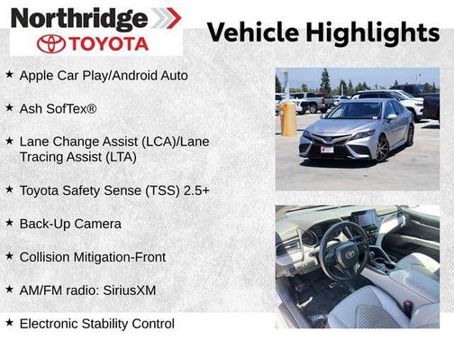Celestial Silver Metallic 2023 Toyota Camry SE