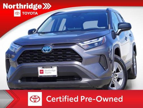 Magnetic Gray Metallic 2023 Toyota RAV4 Hybrid LE