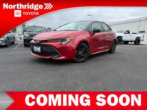 Supersonic Red 2021 Toyota Corolla SE