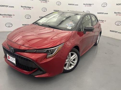 Supersonic Red 2021 Toyota Corolla SE