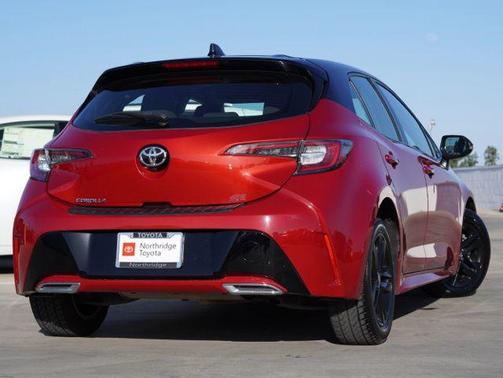 Supersonic Red 2021 Toyota Corolla SE