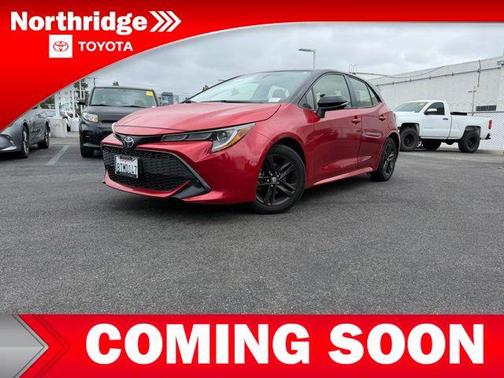 Supersonic Red 2021 Toyota Corolla SE