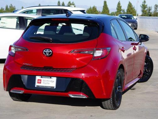 Supersonic Red 2021 Toyota Corolla SE
