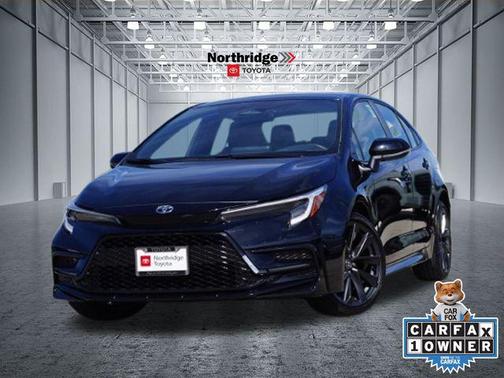 Midnight Black Metallic 2024 Toyota Corolla SE