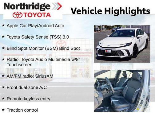 2025 Toyota Camry SE