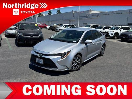 Classic Silver Metallic 2021 Toyota Corolla Hybrid LE