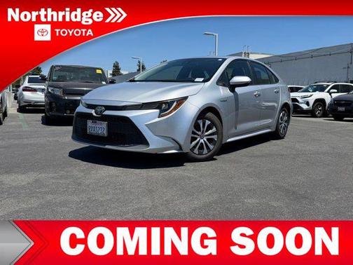 Classic Silver Metallic 2021 Toyota Corolla Hybrid LE
