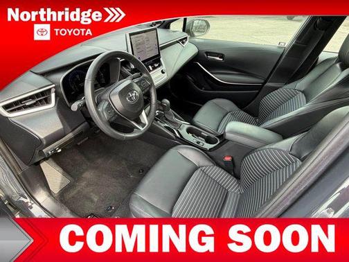 Underground/Midnight Black Metallic 2025 Toyota Corolla XSE