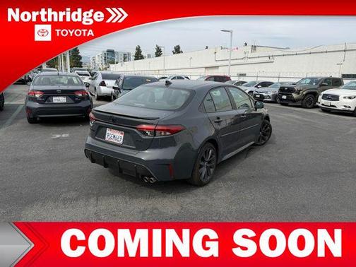 Underground/Midnight Black Metallic 2025 Toyota Corolla XSE