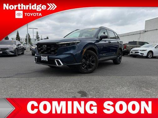 Canyon River Blue Metallic 2026 Honda CR-V Hybrid Sport Touring AWD