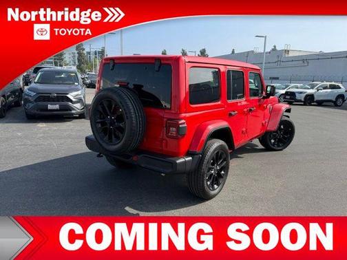 Firecracker Red Clearcoat 2025 Jeep Wrangler 4xe Sahara