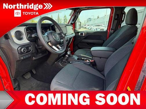 Firecracker Red Clearcoat 2025 Jeep Wrangler 4xe Sahara