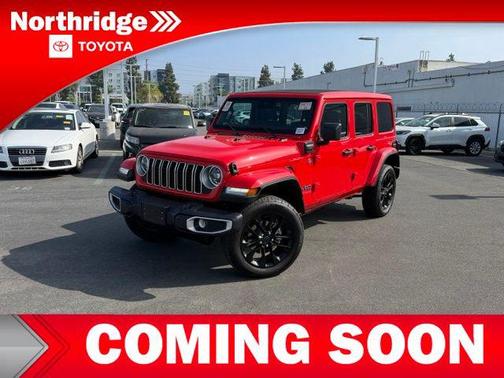 Firecracker Red Clearcoat 2025 Jeep Wrangler 4xe Sahara