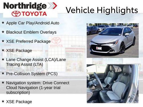 2023 Toyota Corolla XSE