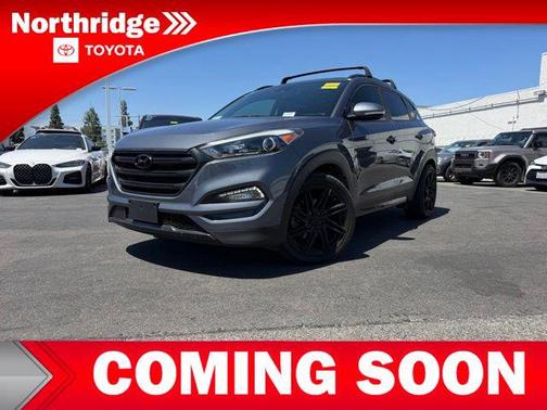 Coliseum Gray 2017 Hyundai TUCSON Limited