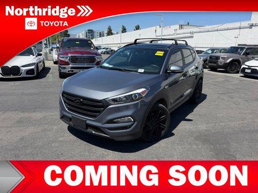 Coliseum Gray 2017 Hyundai TUCSON Limited