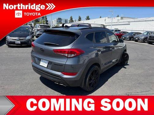 Coliseum Gray 2017 Hyundai TUCSON Limited