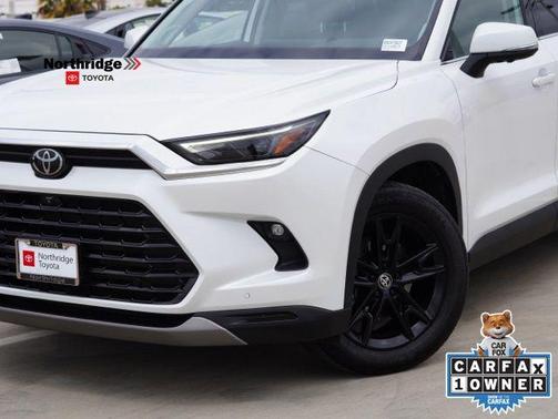 Wind Chill Pearl 2024 Toyota Grand Highlander Platinum