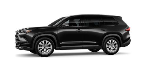 Midnight Black Metallic 2026 Toyota Grand Highlander Hybrid Limited