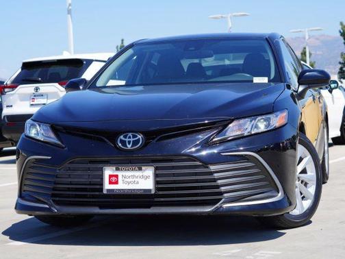 Midnight Black Metallic 2023 Toyota Camry LE