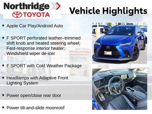 2024 Lexus NX 350 F SPORT Handling