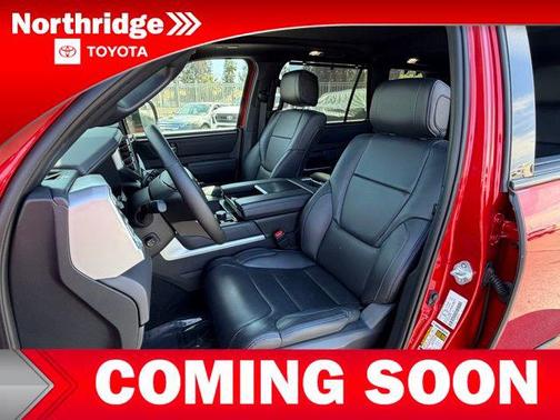 Supersonic Red 2023 Toyota Sequoia Platinum