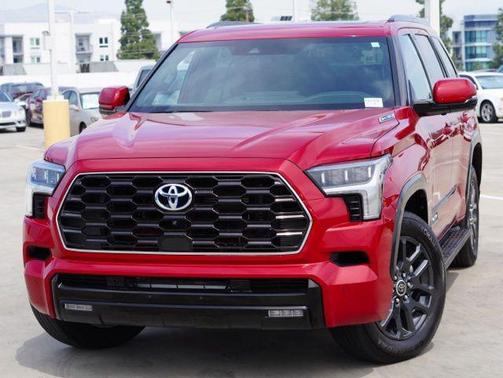 Supersonic Red 2023 Toyota Sequoia Platinum